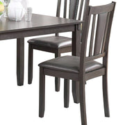 Modern Gray and Brown 5 Piece Dining Set