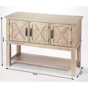 Foster Rustic Buffet Cabinet - Family Friendly Furniture