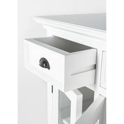 Lidia Modern Farmhouse White Buffet Server - Family Friendly Furniture