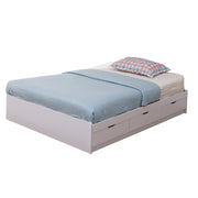 Wooden Frame Full Size Chest Bed with 3 Drawers - Family Friendly Furniture