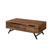 Wooden Coffee Table with Lift Top Storage - Family Friendly Furniture