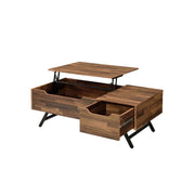 Wooden Coffee Table with Lift Top Storage - Family Friendly Furniture