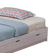 Wooden Frame Full Size Chest Bed with 3 Drawers - Family Friendly Furniture