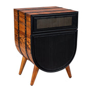 24 Inch Acacia Wood Accent Cabinet - Family Friendly Furniture