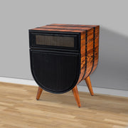 24 Inch Acacia Wood Accent Cabinet - Family Friendly Furniture