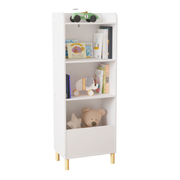 Kid's 4-Tier Bookshelf Organizer