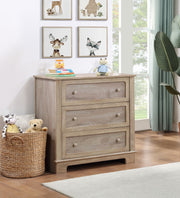 Grayson 3 Drawer Dresser, Rustic Alpine