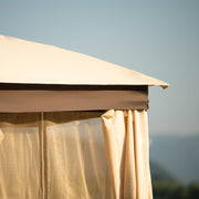 10x10 Gazebo Soft Top Canopy - Family Friendly Furniture