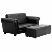 Kid's Double Lounge Sofa, Kid's Couch with Ottoman