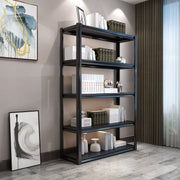 5-Tier Heavy Duty Metal Adjustable Storage Shelves in Black (36 in. W x 72 in. H x 16 in. D)