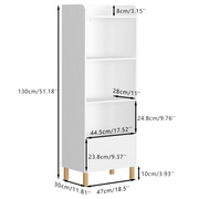 Kid's 4-Tier Bookshelf Organizer