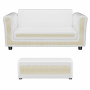 Kid's Double Lounge Sofa, Kid's Couch with Ottoman