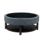 Miller Round Tufted Storage Ottoman