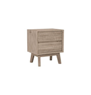 Madrid 2-Drawer Nightstand - Family Friendly Furniture