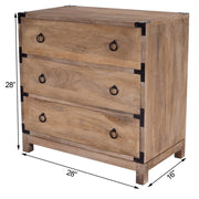 Forster Natural Mango Chest - Family Friendly Furniture